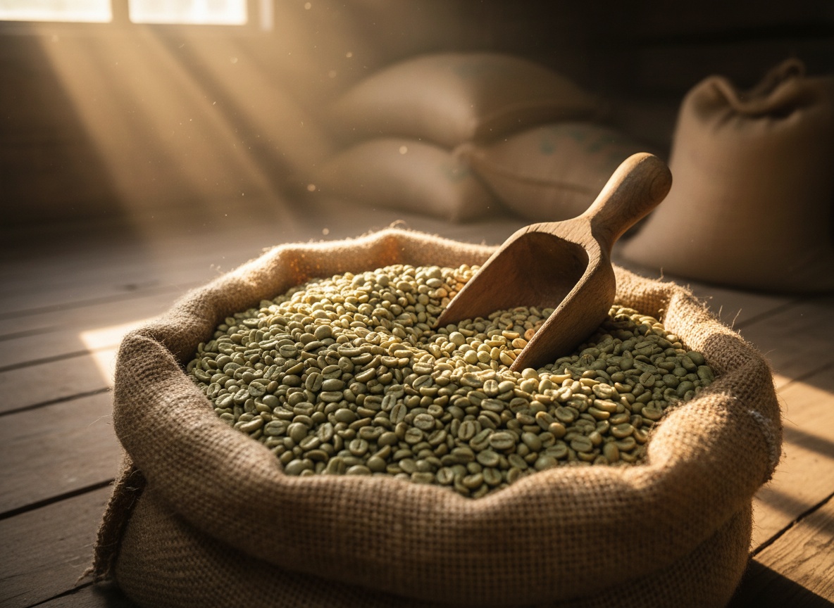 Green Coffee Beans — physical commodity supply