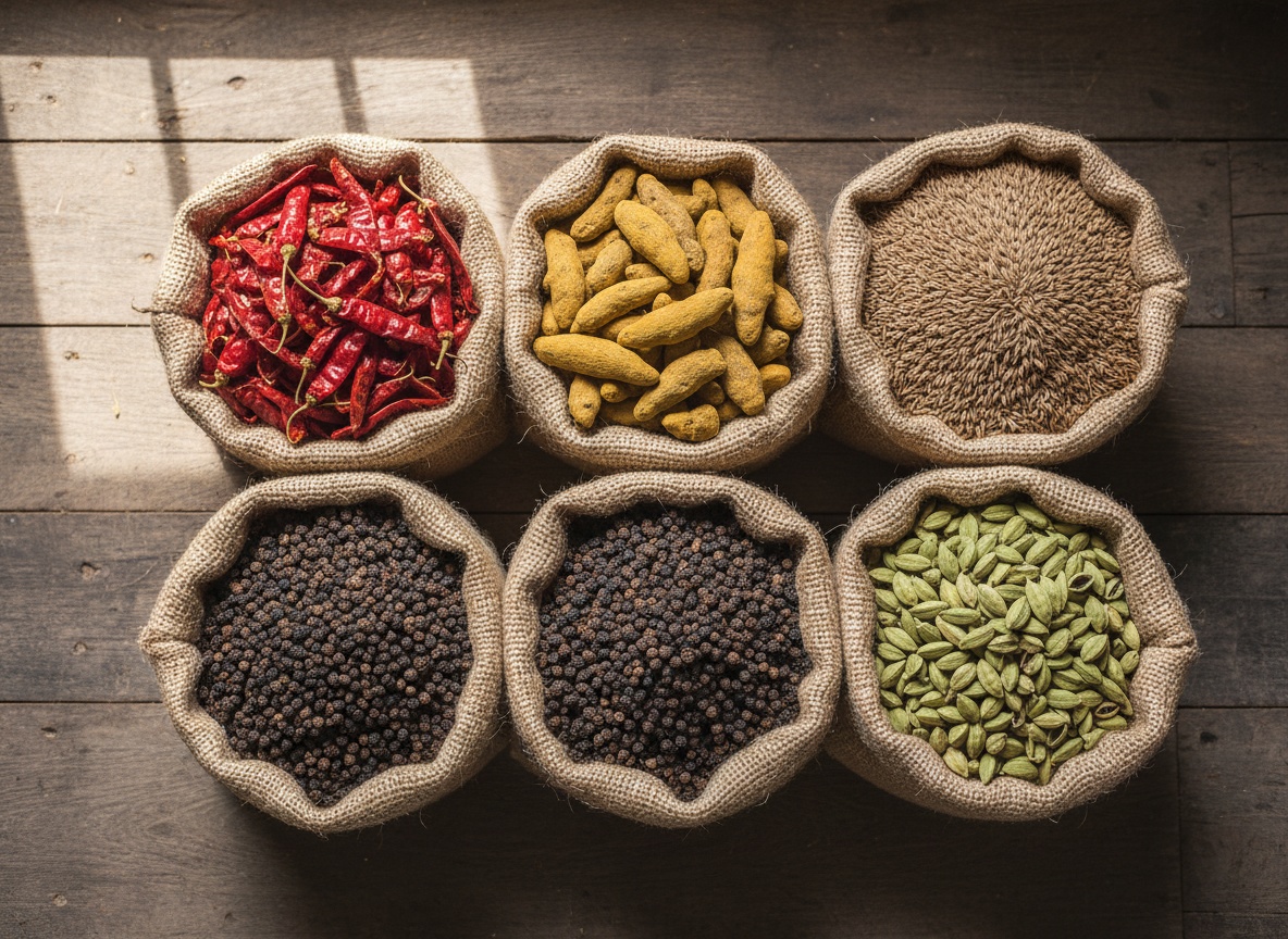 Spices — physical commodity supply